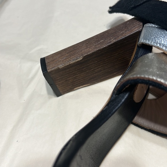 Maje | Shoes | Maje Wooden Heel Sz 7 - Picture 9 of 10